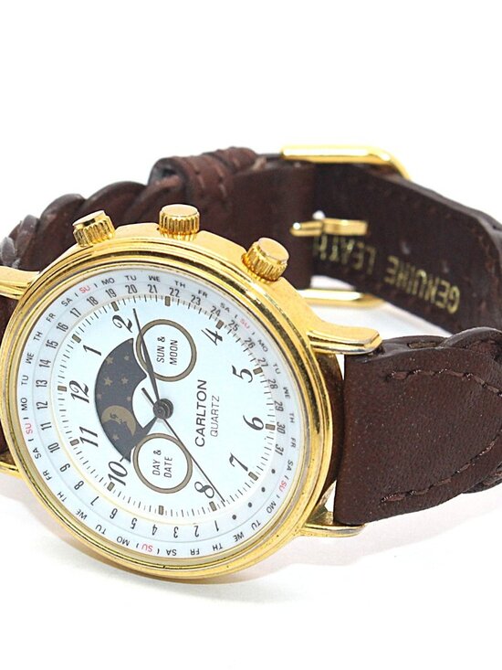 Vintage Carlton Moon Phase Watch main image 5